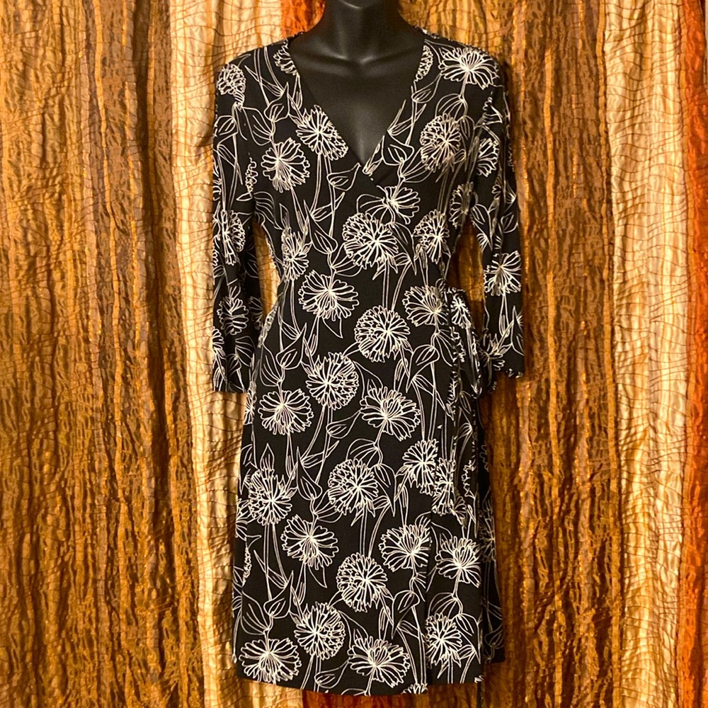 Banana Republic wrap floral dress